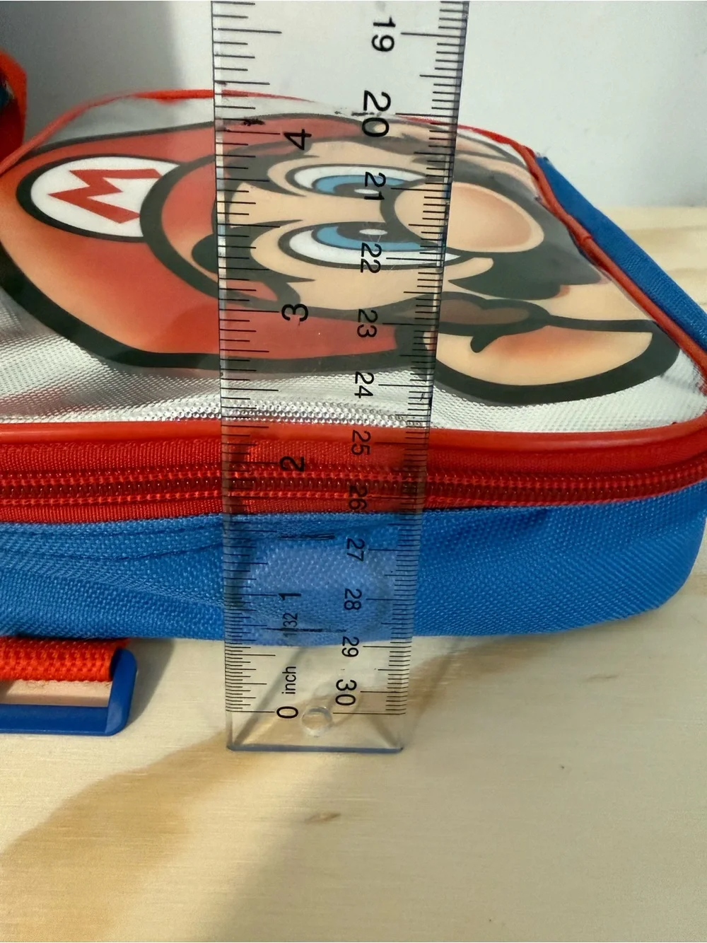Super Mario Kids Backpack and  attachable Lunch Bag